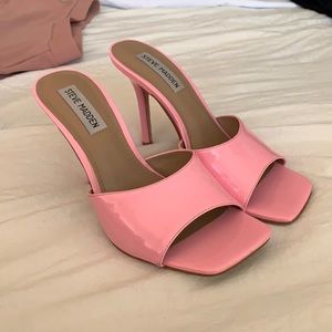 Steve Madden Pink Signal Heels, Size 7